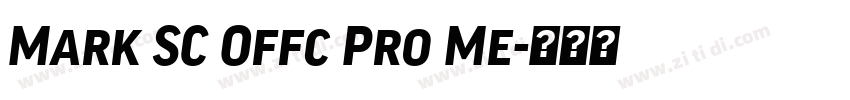 Mark SC Offc Pro Me字体转换